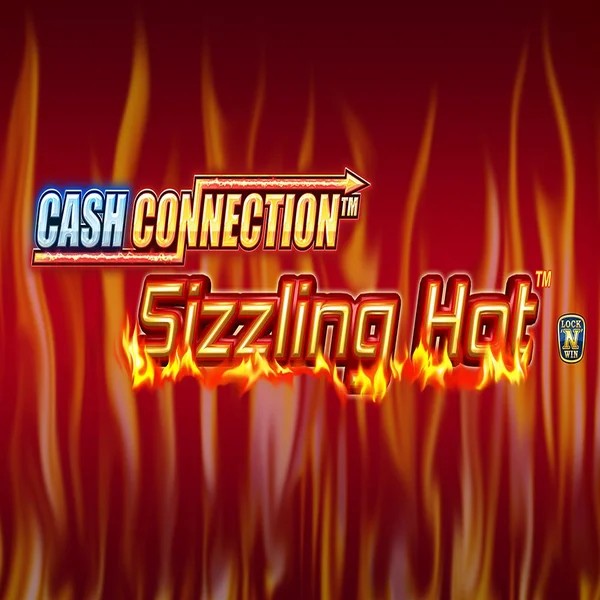 Cash Connection Sizzling hot slot logo by Novomatic at Wild Robin Casino