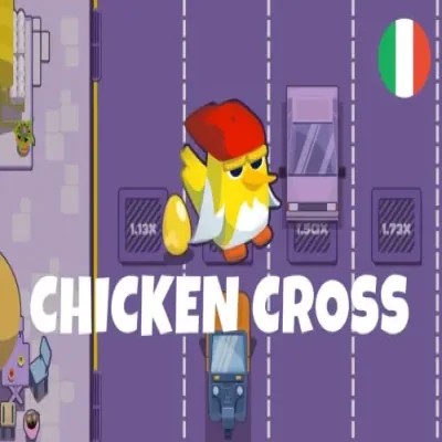 Casino Games logo of Chicken Cross from Upgaming at Wild Robin Casino