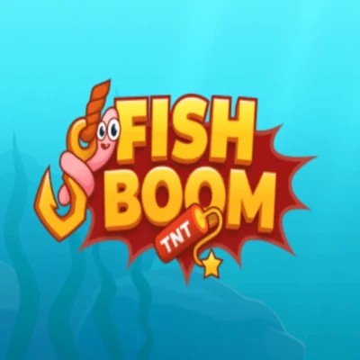 Fish Boom game by InOut – logo hosted on Wild Robin Casino