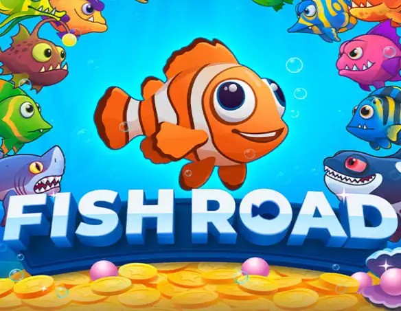 Fish Road logo – Casino Games by InOut at Wild Robin Casino