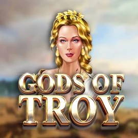 Gods of Troy by Red Tiger Gaming, showcased at wildrobins-casino.com – game logo