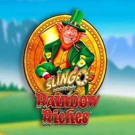 Enjoy Slingo Rainbow Riches by Gaming Realms – logo hosted on wildrobins-casino.com